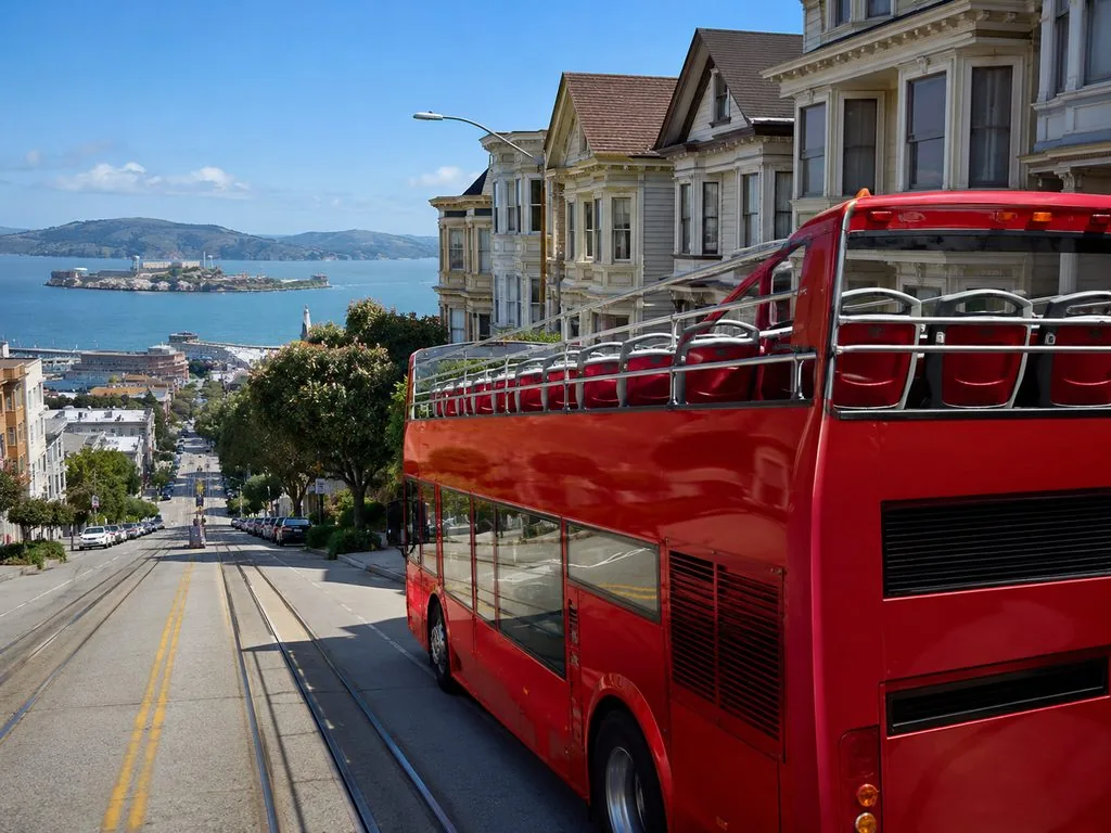 Alcatraz Island & 72-Stunden-Hop-on-Hop-off-Tour